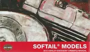 2012 HARLEY-DAVIDSON SOFTAIL MODELS OWNERS MANUAL, 99469-12 A