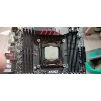 在飛比找蝦皮購物優惠-MSI X99A GAMING 7/CORE I7/5930