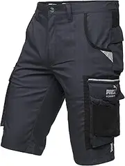 [PUMA] Workwear Premium Work Shorts with Multiple Pockets and Reinforced Material