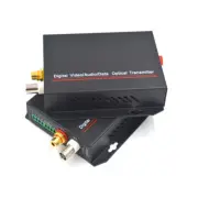Digital Video Audio to Fiber Optical Media Converters Single singlemode fiber FC