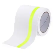 Anti Slip Traction Tape 4"x16.4ft Stair Grip Friction White with Yellow Tape