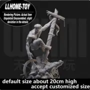 Anime Superhero Nightcrawler Demon Climb Resin 3D Print GK Figure DIY Model