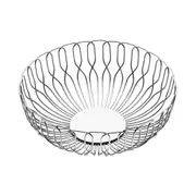 Georg Jensen Alfredo Stainless Steel Bread Basket Large