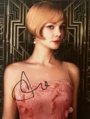 Carey Mulligan The Great Gatsby Signed 'Daisy' 10x8 Photo