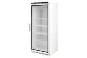 Polar C-Series Upright Display Fridge White 600Ltr - Commercial Drink Fridges (CD088-A) - CD088-A
