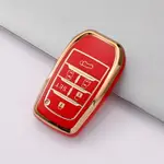 6 按鈕遙控汽車鑰匙盒蓋殼適用於豐田 ALPHARD VELLFIRE NOAH PREVIA 30 系列支架包鑰匙扣配