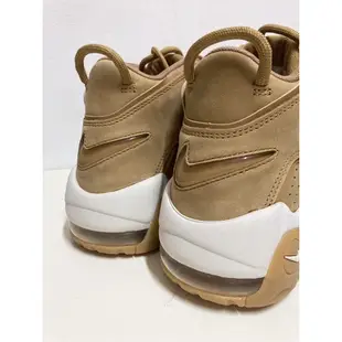 全新 Nike Air More Uptempo Flax 小麥 卡其 大AIR 休閒籃球鞋 Pippen 皮朋