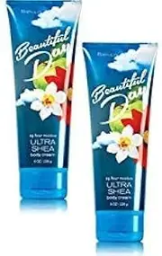 Bath & Body Works 2 Pack Beautiful Day Ultra Shea Body Cream 8 Oz.