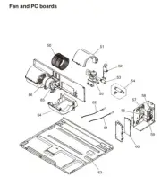 FUJITSU K9379047166 aka 9379047166 Motor sub assy