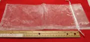 New 30pc White Organza Wine Bags Mesh Gift Pouches Showers Party Pull string