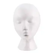 Mannequin Head Useful Convenient Female Foam Mannequin Head Practical