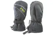 XTM Swoosh Kids Snow and outdoor Winter Ski Mitts Black