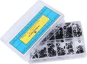 [Holibanna] 1000 Pcs Watch Repair O-ring Rubber Washers Rubber Watch Gaskets Assortment Silicone O-ring Watch Tool Watch Washers Silicone o Rings O-ring Watch Back Cover Supplies Boxed