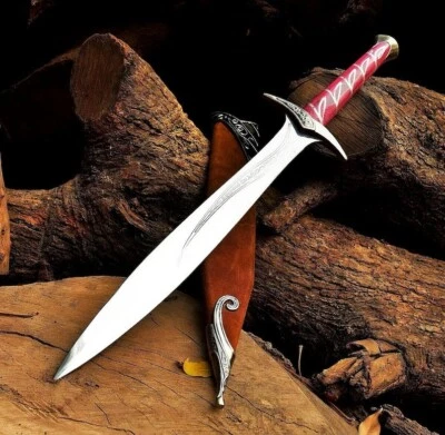 LORD OF THE RINGS: STING, THE SWORD OF FRODO BAGGINS WITH WALL PLAQUE