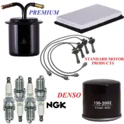 Tune Up Kit Filters Wire Spark Plugs For SUBARU IMPREZA H4 2.5L 1998