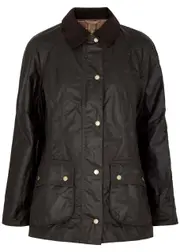 Barbour BY Alexachung Beadnell Waxed Cotton Jacket - Brown - 6 (UK6 / XS) 6 (UK6 / XS)