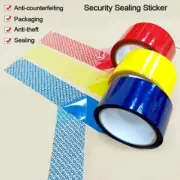 Warranty Anti-Fake Label Security Sealing Sticker Tamper Proof Adhesive Tape