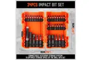 34Pc Magnetic Screwdriver Bit Set Impact Nut Driver Drill Holder Quick Release
