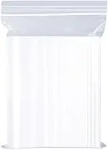 100-1000x 12 Sizes Zip Lock Plastic Bags Thick Resealable Ziplock Wholesale Bulk