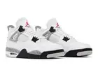 Air Jordan 4 Retro White Cement Sneakers