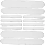 MOLUCKFU 10Pcs Transparent Containers for Organizing Crafts Daily Care Tools and Travel Essentials Versatile Storage