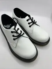 Dr. Martens Kids Youth 1461 J White Romario Size 13