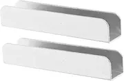 iplusmile Pcs Gate Baseboard Spacer Stairs Gate for Safety U-Shape Plastic Groove Fittings for Pet and Friendly
