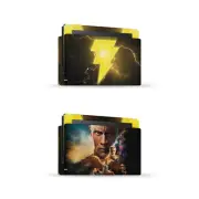 OFFICIAL BLACK ADAM GRAPHIC ART VINYL SKIN FOR NINTENDO SWITCH CONSOLE & DOCK