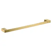 Ceram Single Towel Rail 600mm Brushed Gold