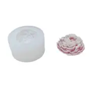 Peony Flower Molds for Making Soap Mousses Cake Craft Baking