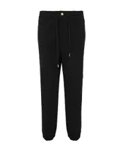 drawstring track pants IT46 Black