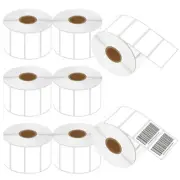 8 Rolls 1300/R 2x1 Barcode Thermal Labels 2"X1" for Zebra LP 2844 Eltron Rollo
