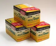 Kodak Tmax 400 36exp 3 Pack Black and White Film