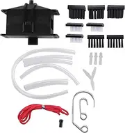 Motorcycle Chain Cleaning Machine Kit Brush Gear Cleaner Tool for Universal Motorbike Chains Lube Device Black