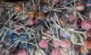 ORIGINAL GOURMET "MINI" LOLLIPOPS Suckers Individual Pops {BULK CANDY- 100 POPS}