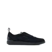 [Santoni] Santoni Suede Slip-on Sneakers 8 US BLUE