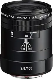 [Pentax] HD -D FA Macro 100mm F2.8ED AW Macro Lens, dustproof, Weather-Resistant AW (All Weather) Construction, Black