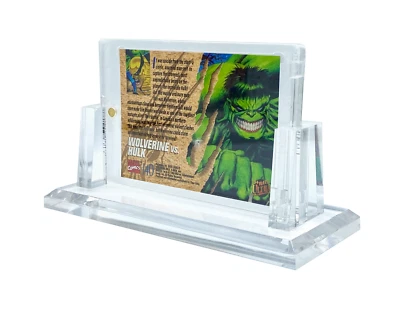 Acrylic Display Stand For Magnetic Card Holders & One Touch Trading Sports Cards