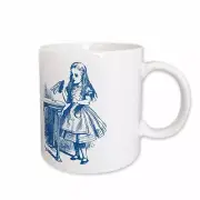 3dRose Drink Me Alice in Wonderland vintage Mug