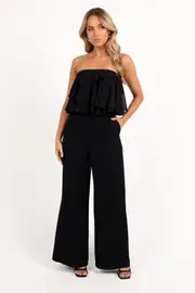 [PUP3] Georgiana Jumpsuit - Black XS black