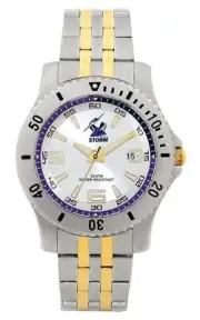 855236 MELBOURNE STORM NRL TEAM LOGO LEGENDS SERIES MENS DRESS WATCH