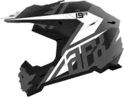 FX-19R Racing Full Face Offroad Helmet Matte Gray/White Medium AFX 0110-7074