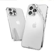 iPhone 16 Plus Slim Transparent Jelly Case Cover: Lightweight, Non-Slip, Tough Build, MagSafe Compatible