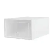 Artiss Shoe Box Rack DIY Set of 12 Stackable White Abel