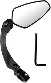 BESPORTBLE 1Pc Rotatable Bike Rearview Mirror Cycling Mirror for Enhanced Visibility Road Bikes Easy Installation for Handlebars Right Side Only