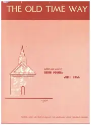 SAGER POWELL THE OLD TIME WAY SHEET MUSIC PIANO/VOCAL 1963 JIMI HALL NEW ON SALE