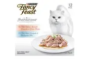 Fancy Feast Adult Inspiration Salmon & Tuna Collection Wet Cat Food 70g X12 Pack