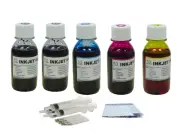 5x100ml refill ink for HP 564 Officejet 4620 4622 Deskjet 3070A 3520 3521 3522