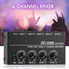 Mx400 Mini Mixer Professional Volume Control Stereo Sound Mini Mixer Sturdy