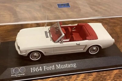 Minichamps 100th Anniversary Ford Motor Co. 1:43 scale 1964 Mustang In Case